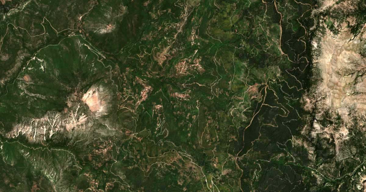 Carte satellite de Pigés