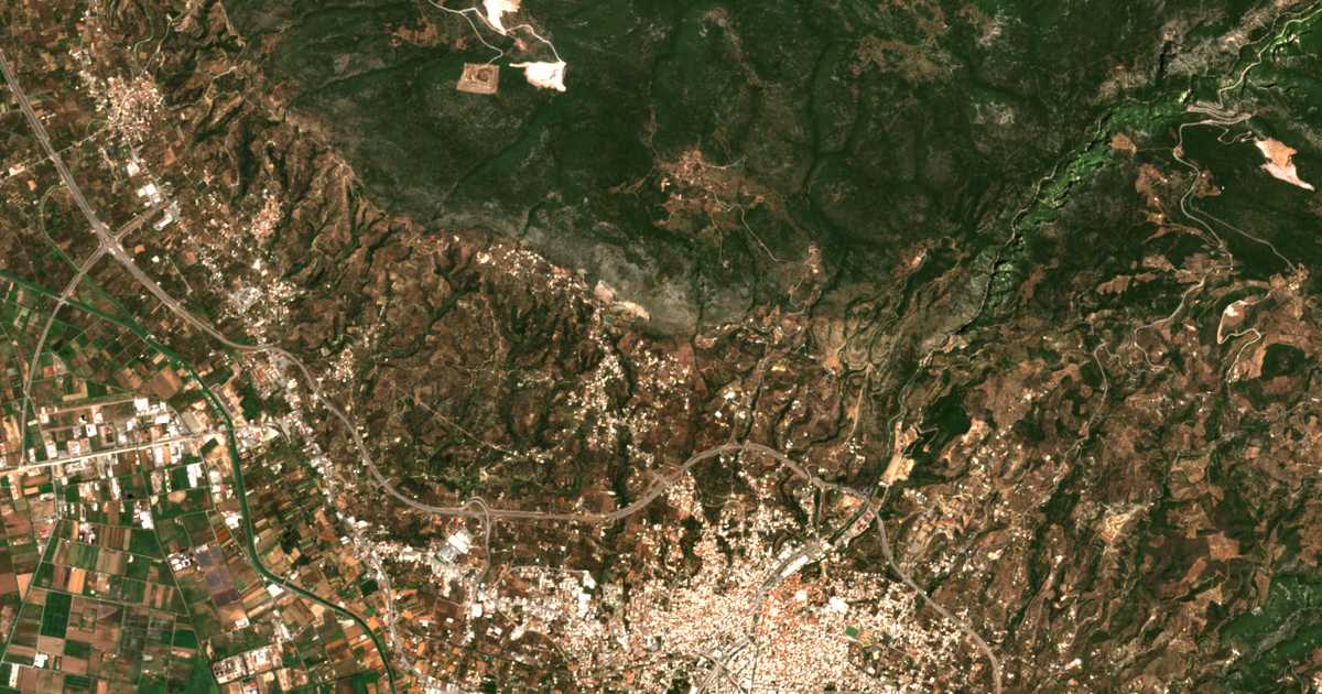 Carte satellite de Xerokámbi