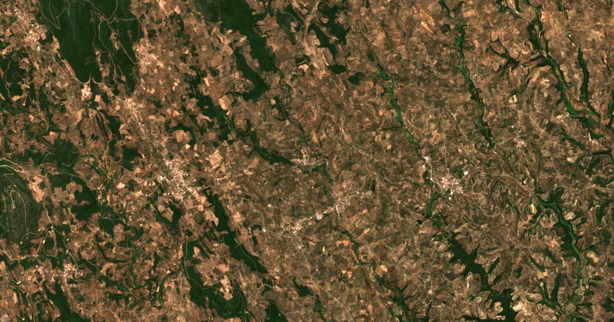 Carte satellite de Aetofoliá