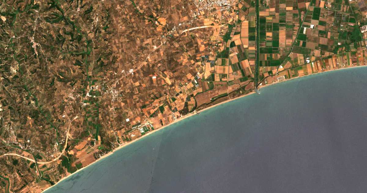 Carte satellite de Ágios Konstantínos