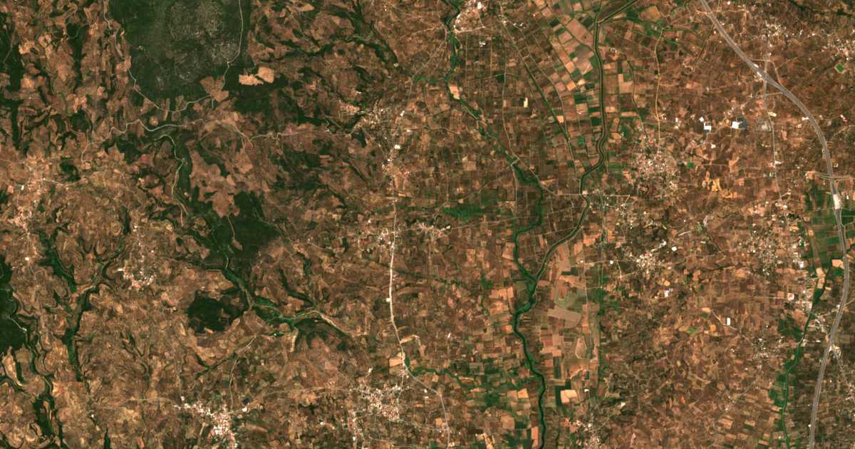 Carte satellite de Aristodímeion