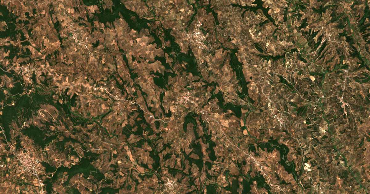 Carte satellite de Dáras