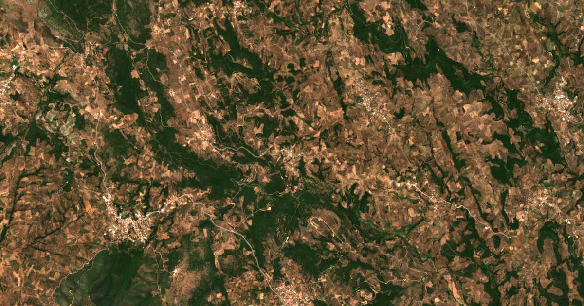 Carte satellite de Kourtákion