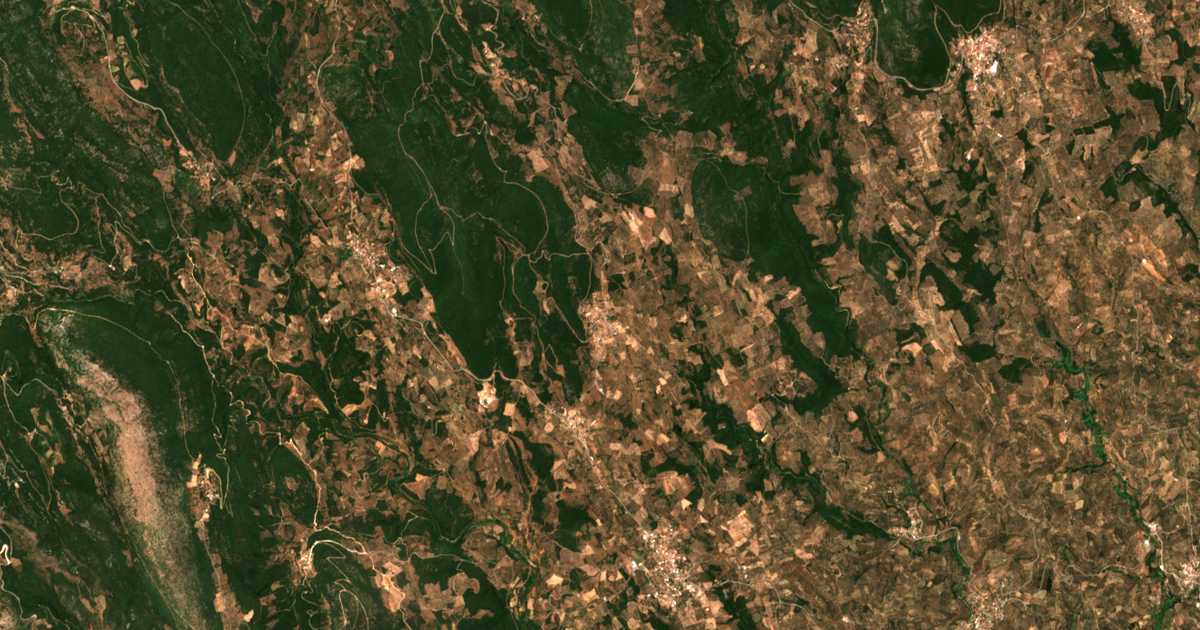 Carte satellite de Koutífaris