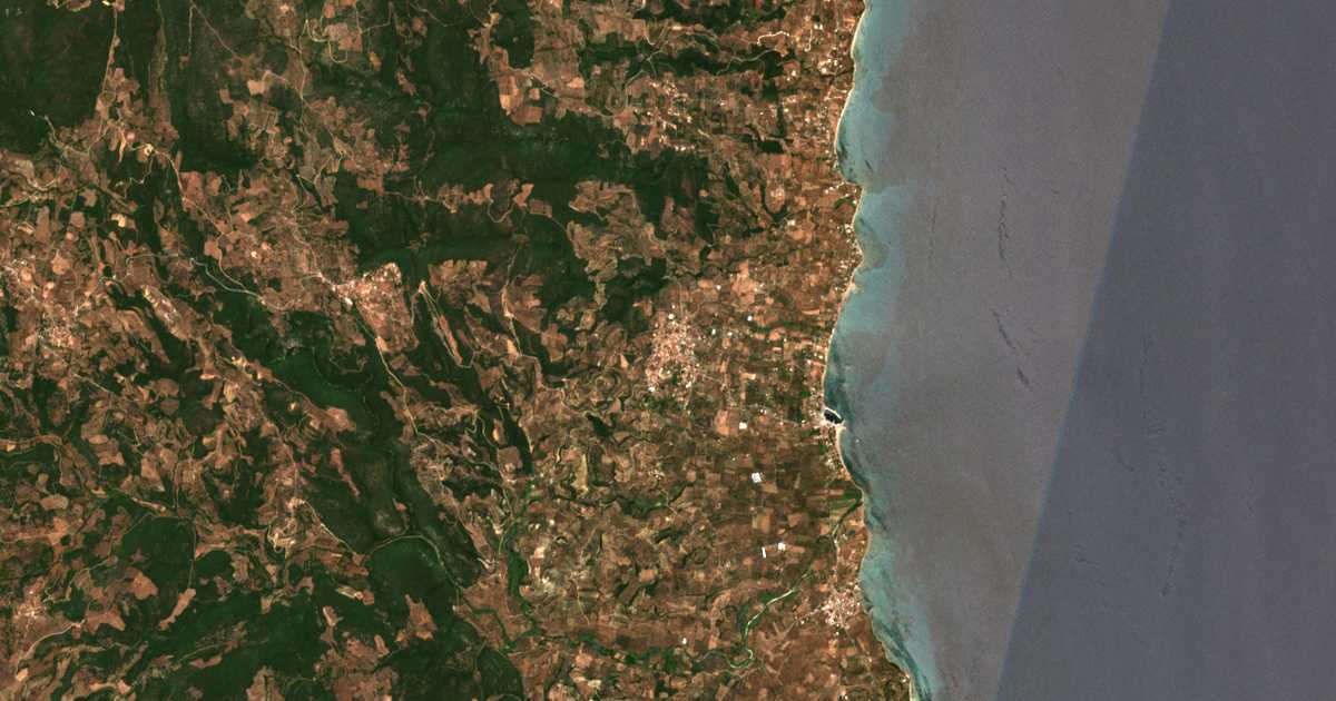 Carte satellite de Longá