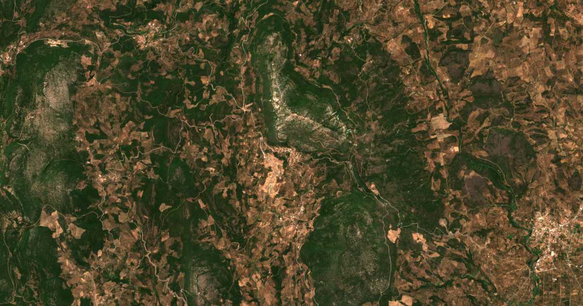 Carte satellite de Mavrommátion