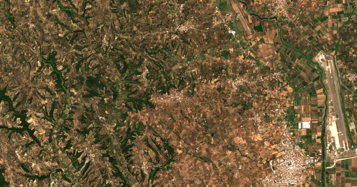 Carte satellite de Pilalístra