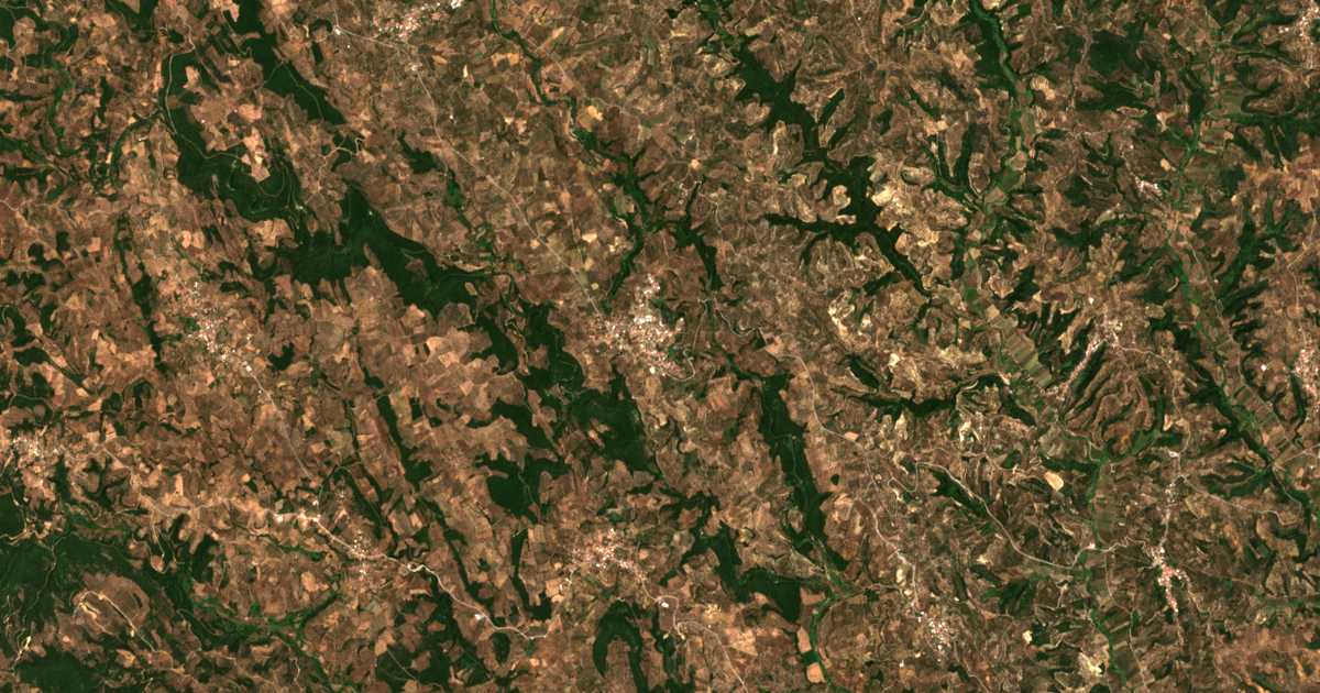 Carte satellite de Stréfion