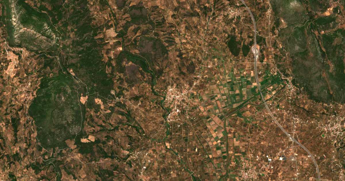 Carte satellite de Valýra