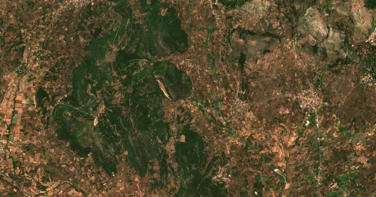 Carte satellite de Iléktra