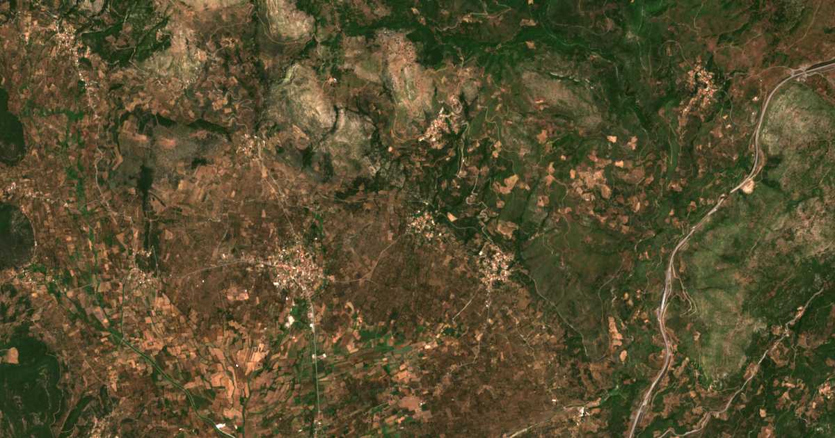 Carte satellite de Parapoúgkion