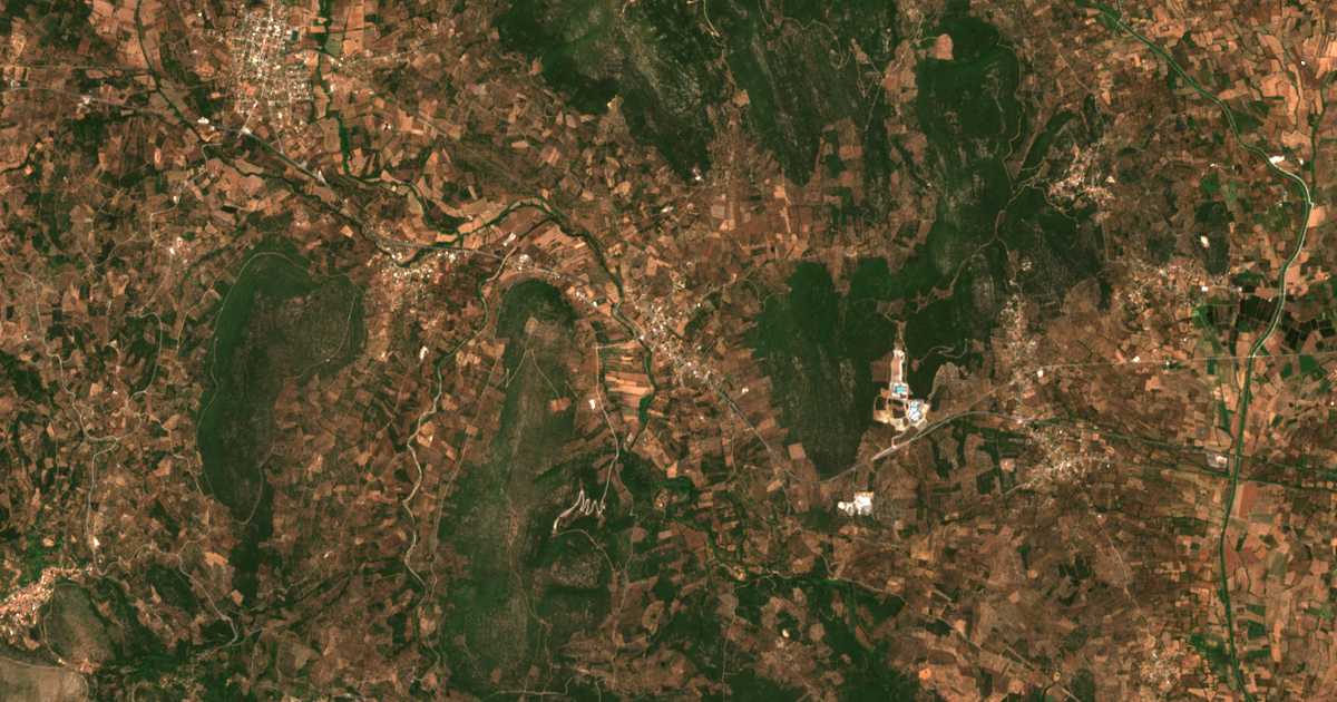 Carte satellite de Vasilikón