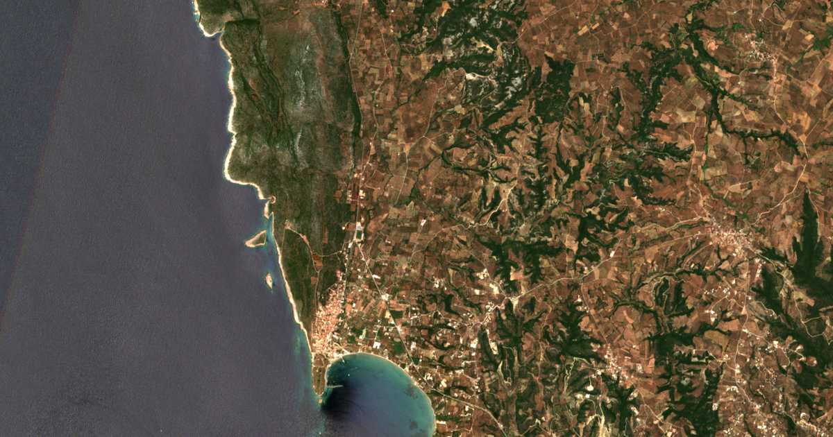 Carte satellite de Gefýri