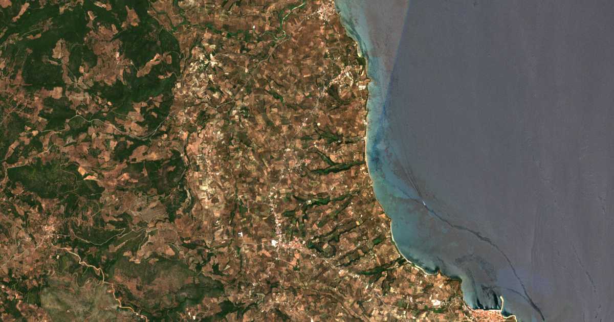 Carte satellite de Kómpoi