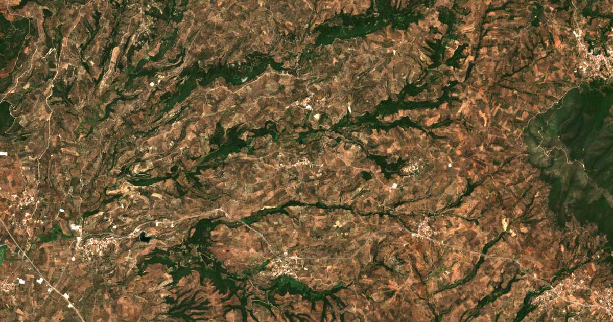 Carte satellite de Plátanos
