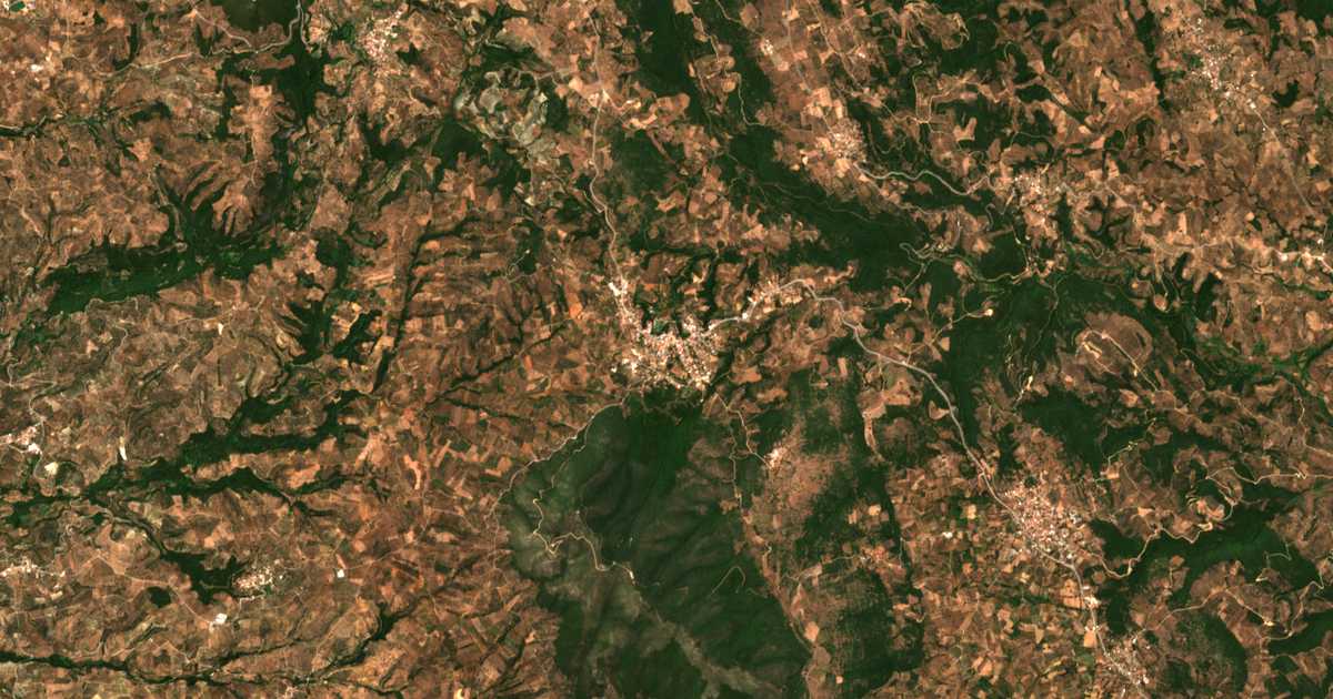 Carte satellite de Vlachópoulon
