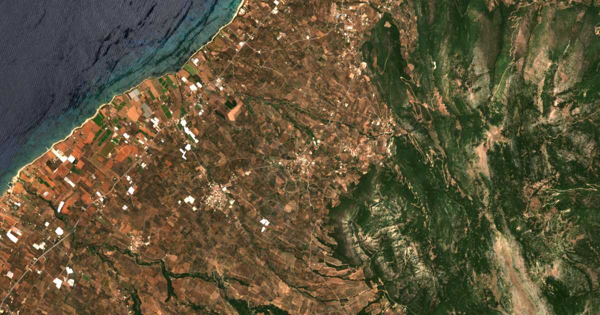 Carte satellite de Armenií