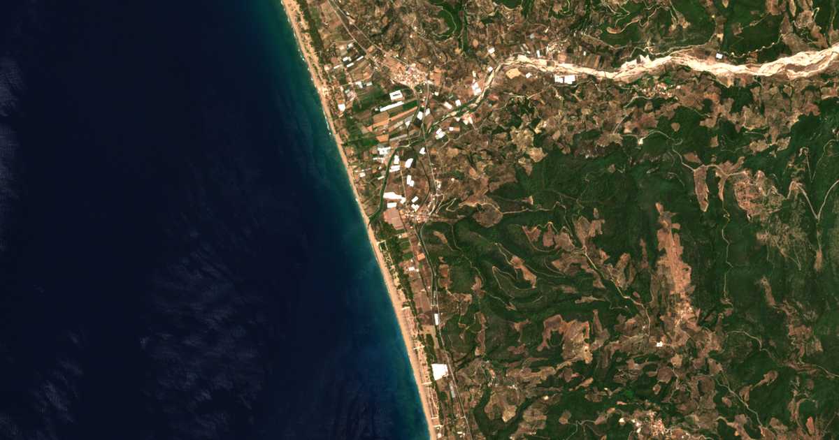 Carte satellite de Elaía
