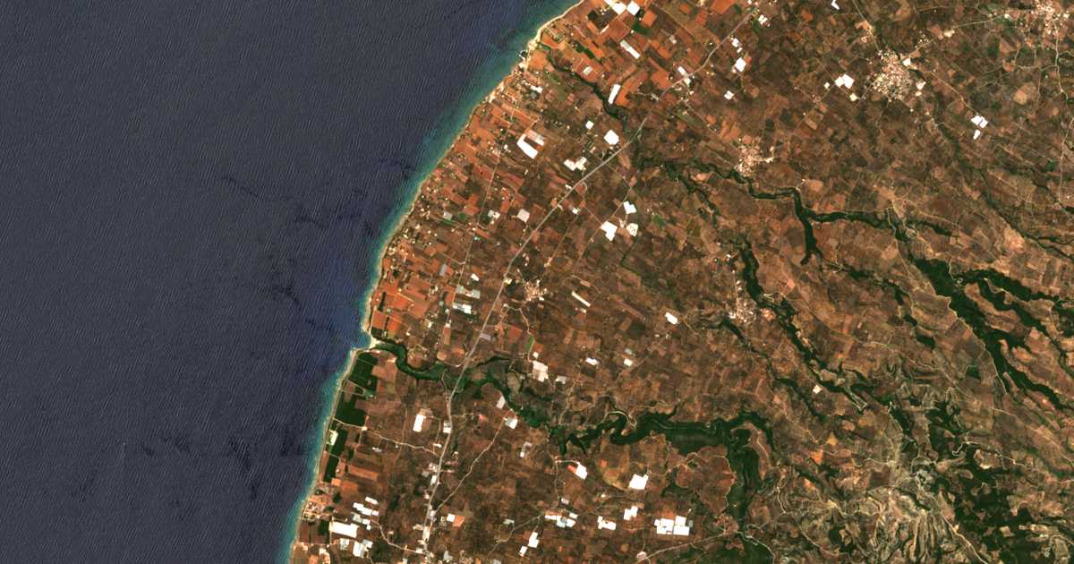 Carte satellite de Exochikón