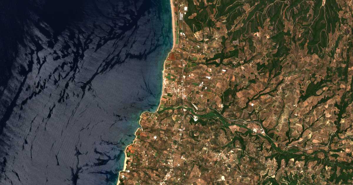 Carte satellite de Kaló Neró