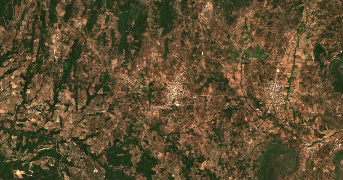 Carte satellite de Kopanáki