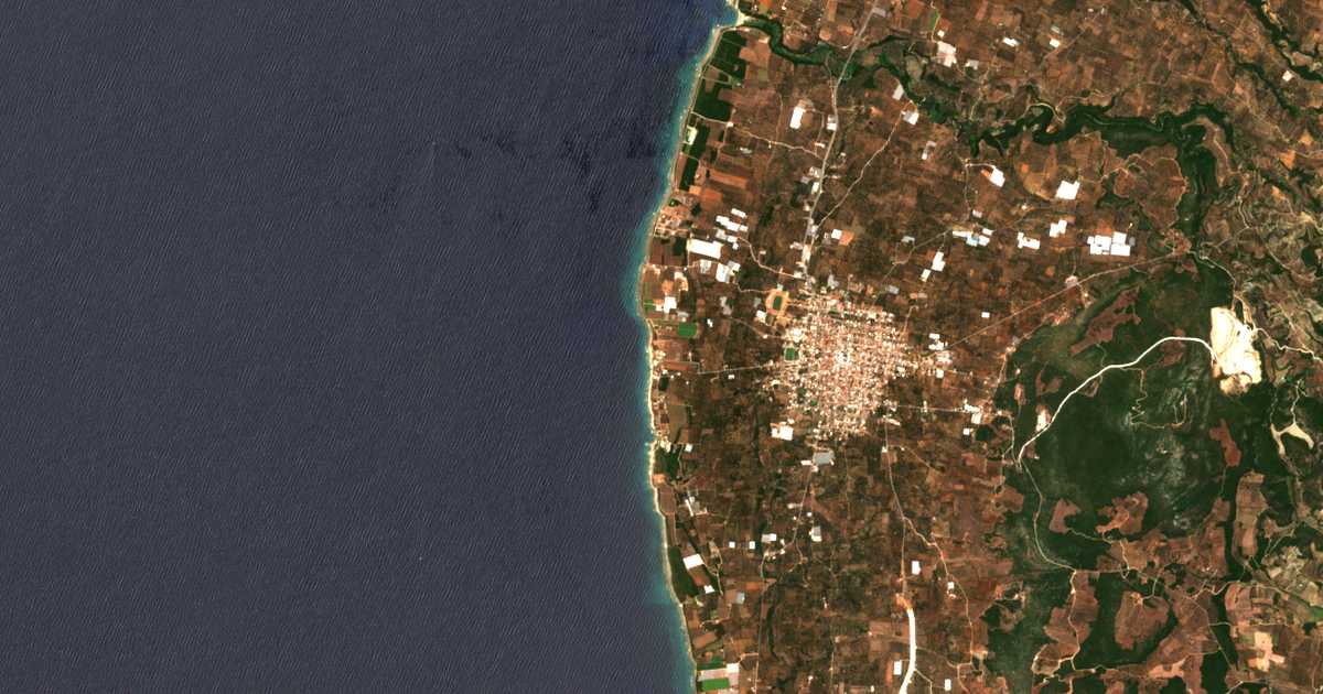 Carte satellite de Limenárion