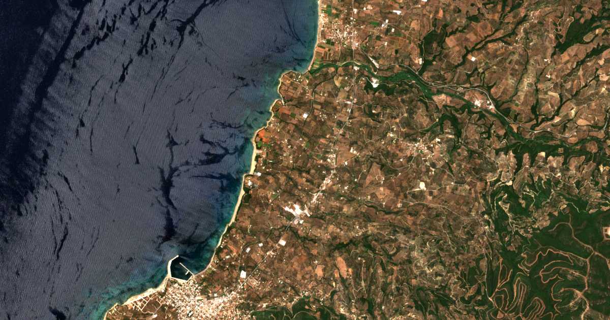 Carte satellite de Memí