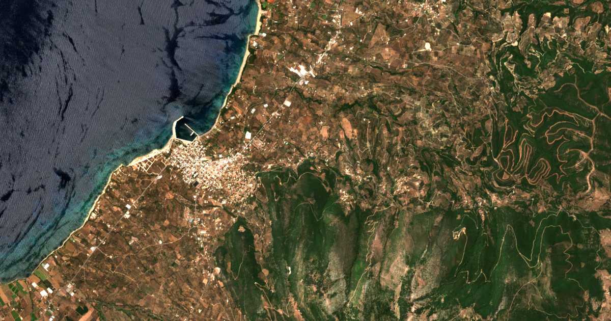 Carte satellite de Mýloi