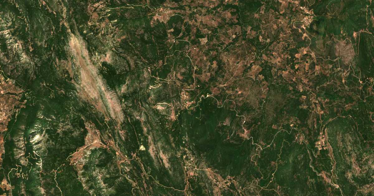 Carte satellite de Raptópoulo
