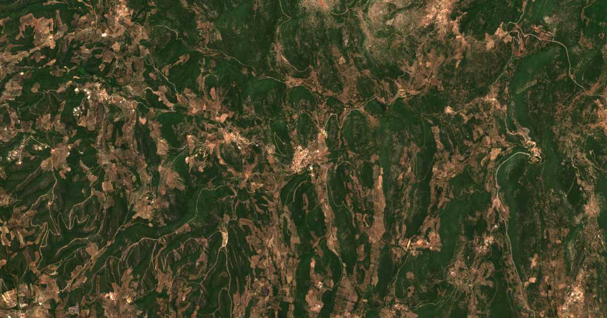 Carte satellite de Sidirokastro, Messenia