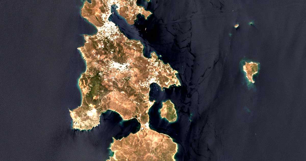 Carte satellite de Grígos