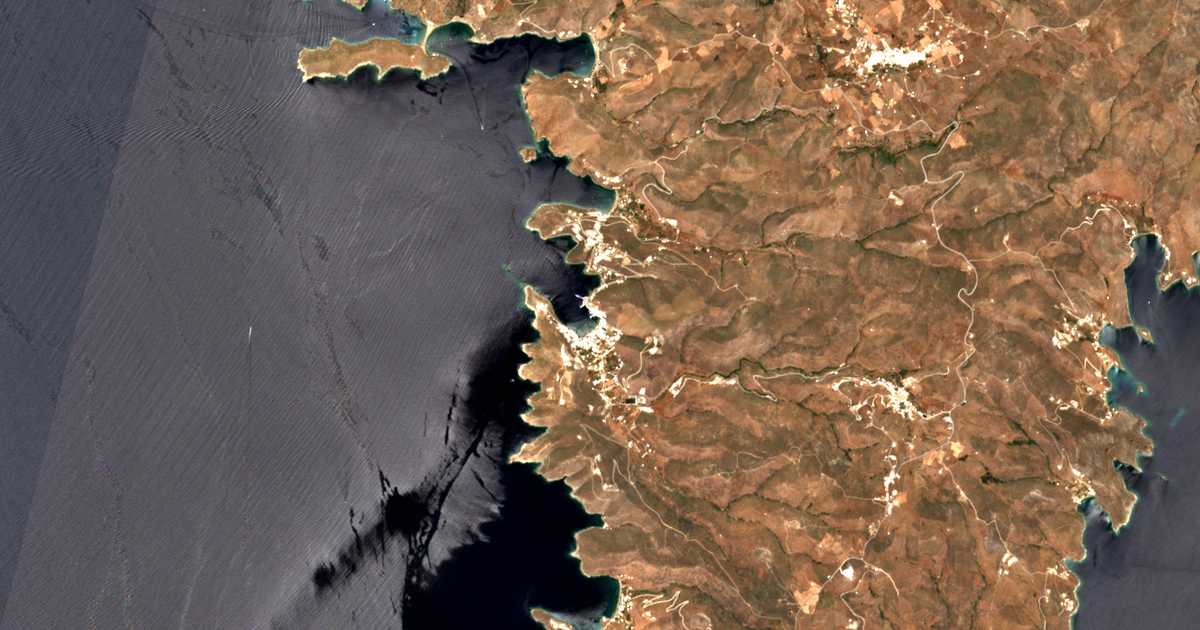 Carte satellite de Mérichas