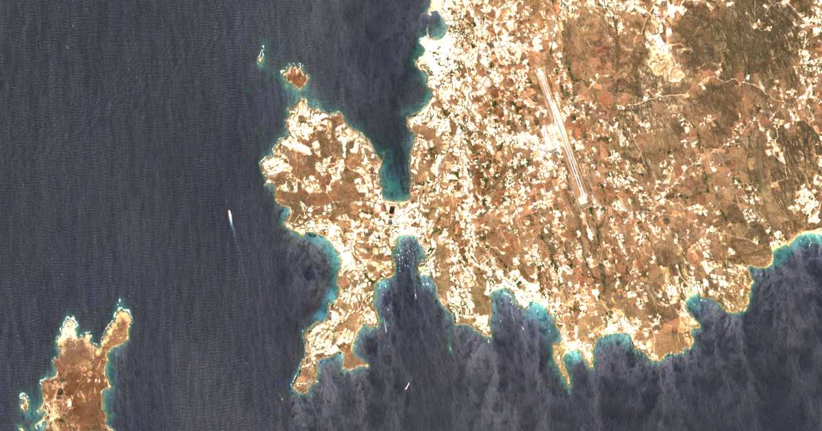 Carte satellite de Ornós