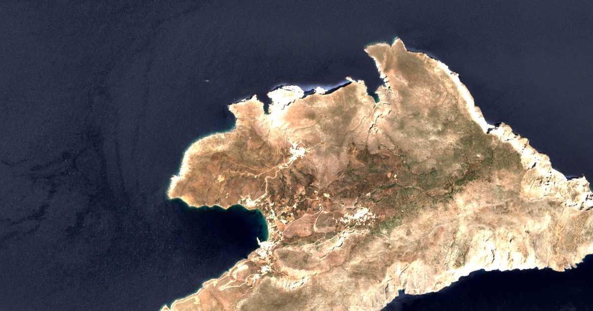 Carte satellite de Tholária