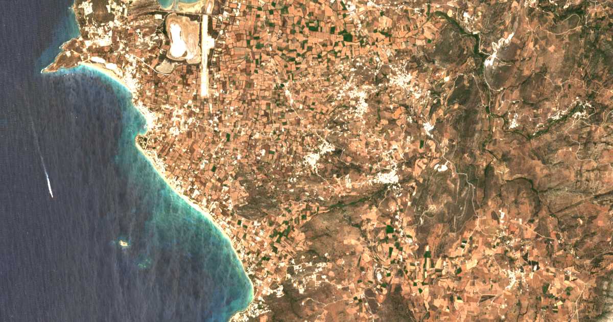 Carte satellite de Áyios Arsénios