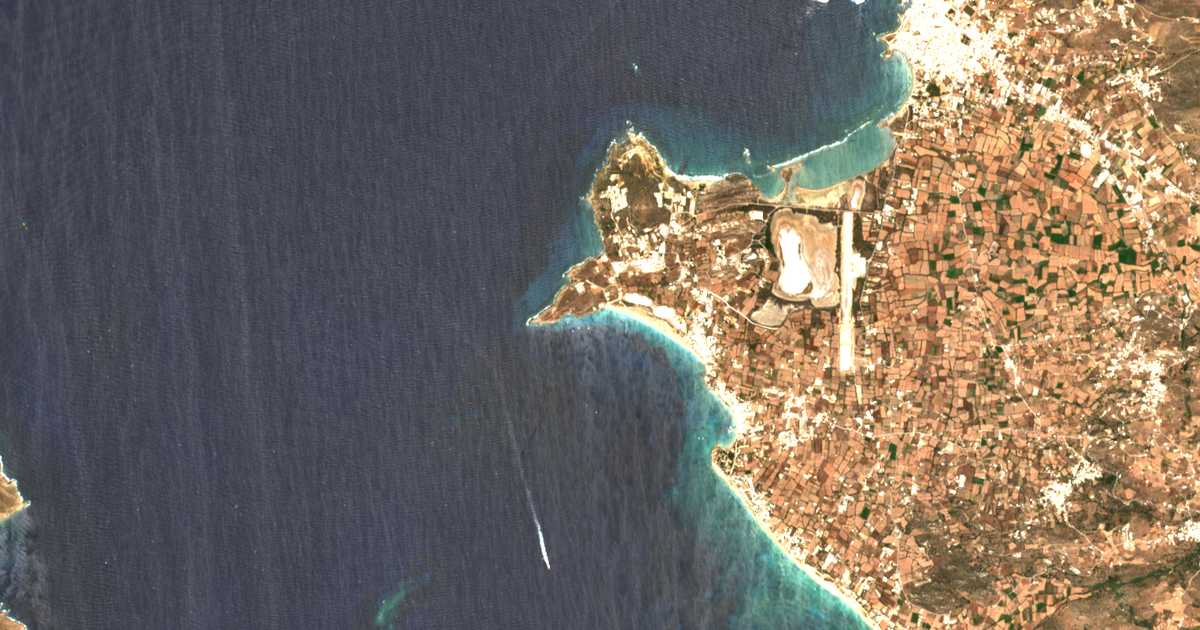 Carte satellite de Ágios Prokópios
