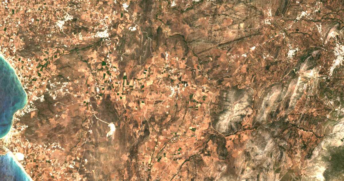 Carte satellite de Áno Sagkríon