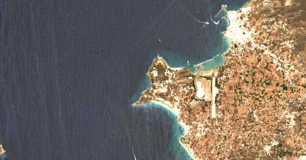 Carte satellite de Stelída
