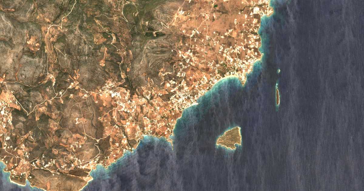 Carte satellite de Dryós