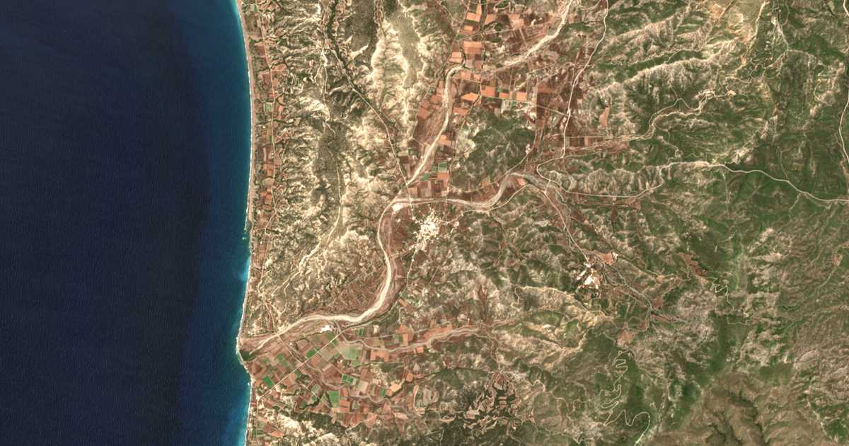 Carte satellite de Apolakkiá
