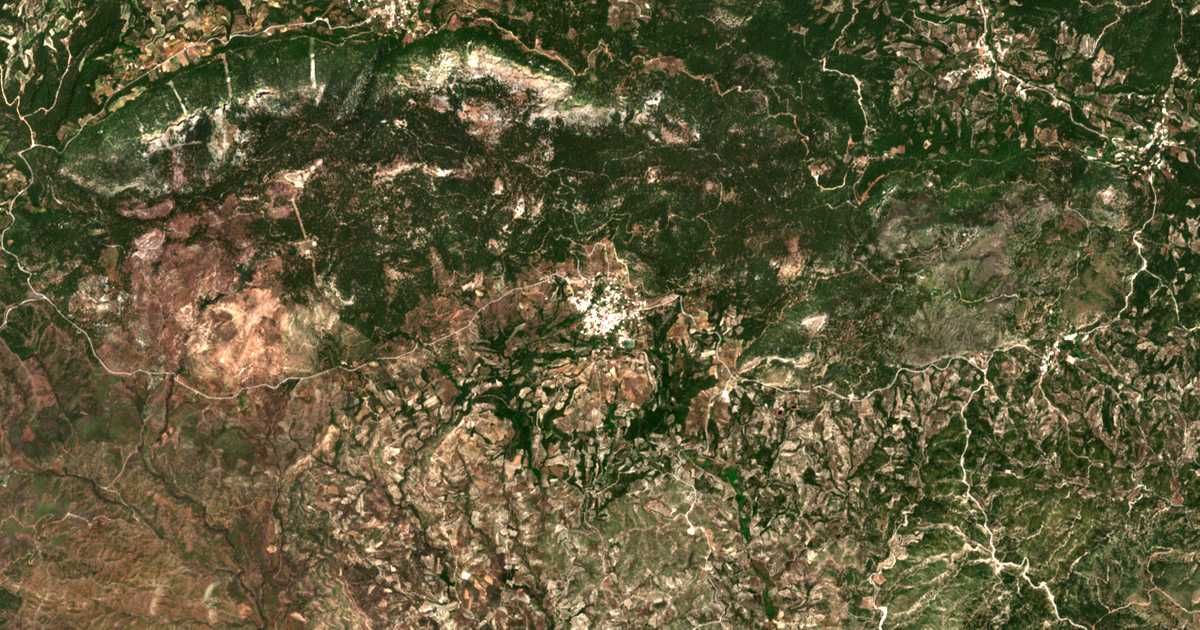 Carte satellite de Apóllona