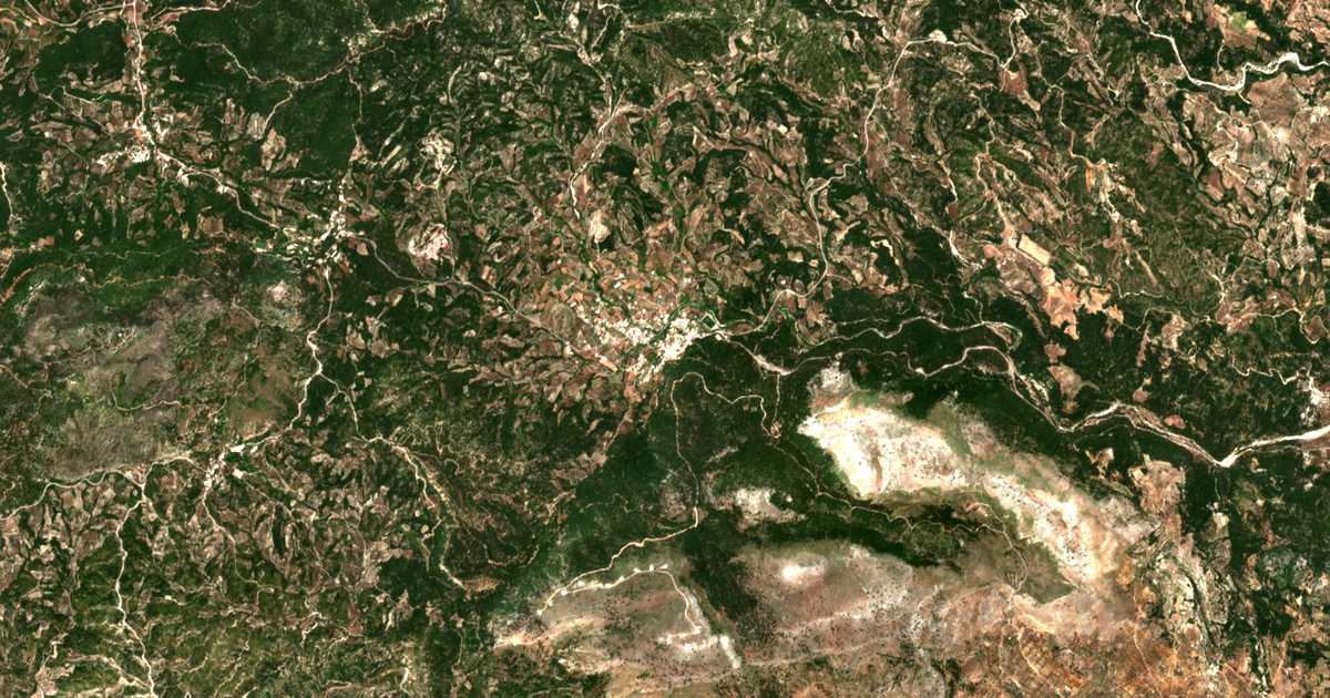 Carte satellite de Archípolis