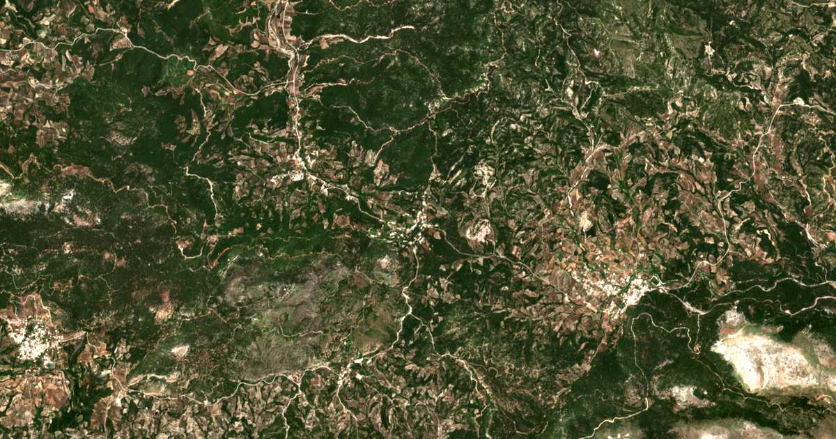 Carte satellite de Eleoúsa