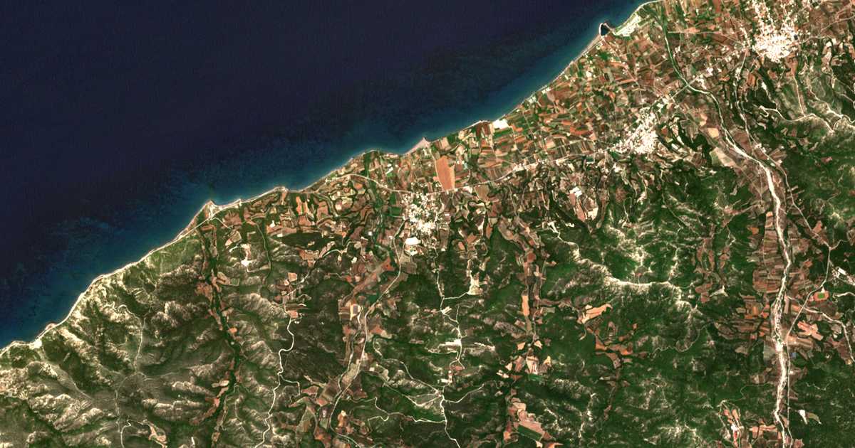 Carte satellite de Kalavárda