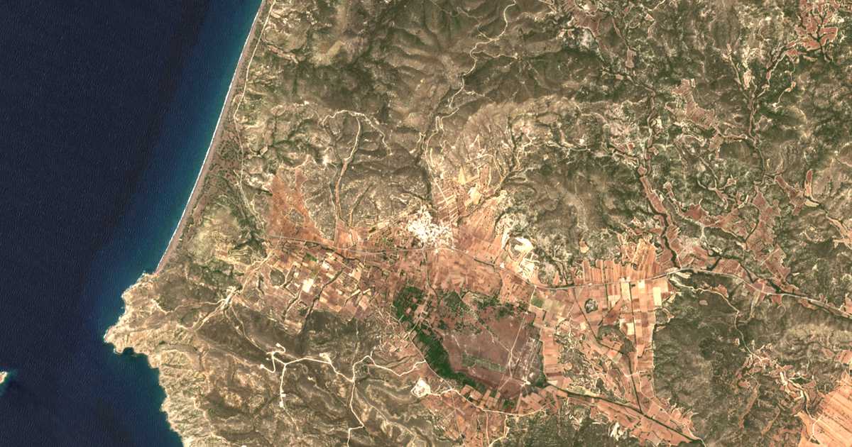 Carte satellite de Kattavía