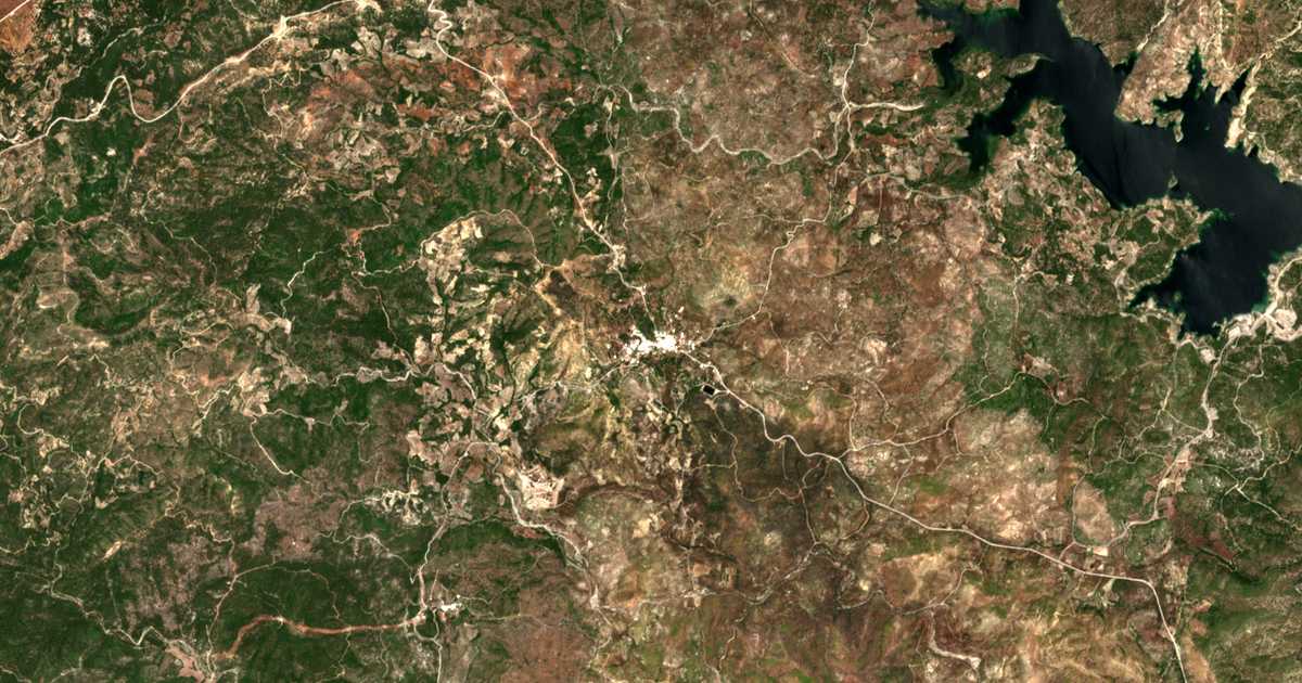 Carte satellite de Láerma