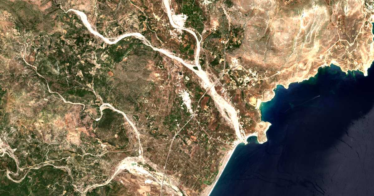 Carte satellite de Másari