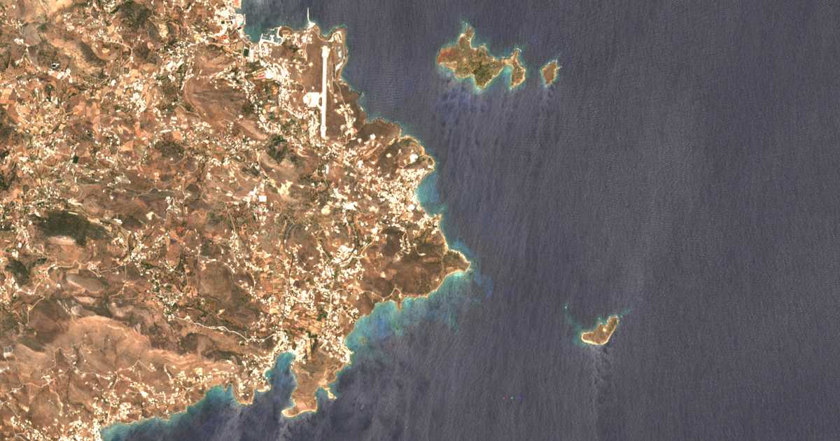 Carte satellite de Azólimnos