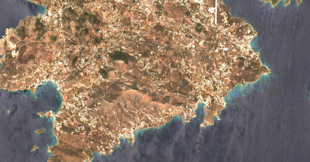 Carte satellite de Chroússa