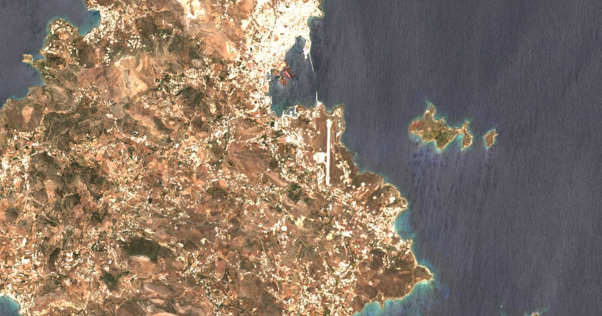 Carte satellite de Mánna